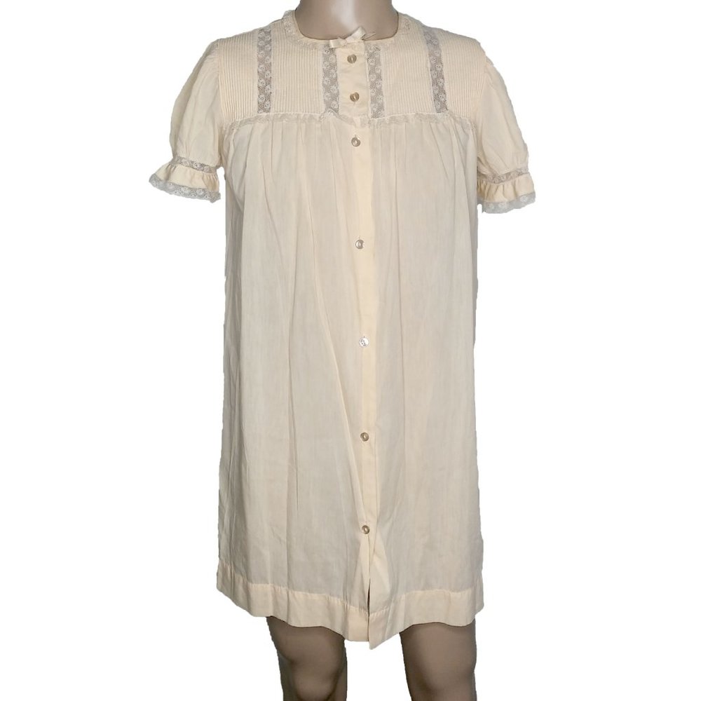 Vintage 50s Barbizon Blendaire Lace Nightgown - Picture 2 of 11